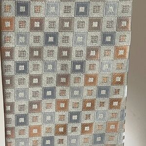 Kenneth Cole Reaction 100% Silk Tie- Tan/Grey /Copper